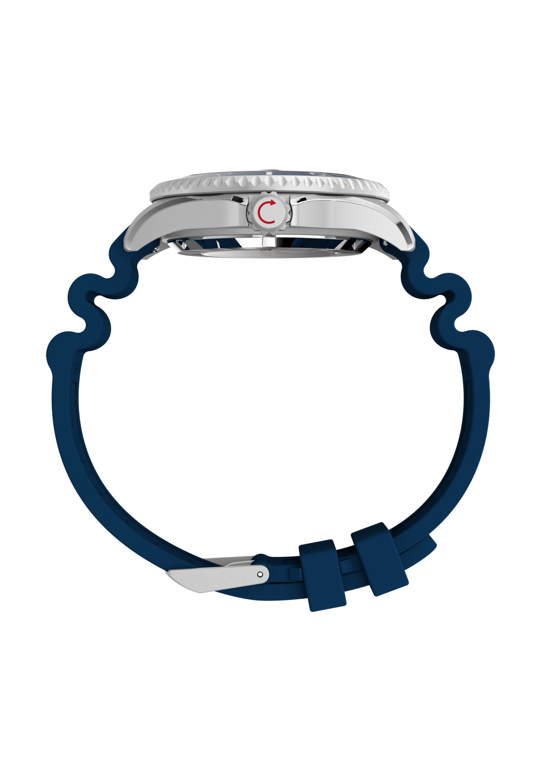 Orologio analogico 'Deepwater Meridian' di TIMEX in blu