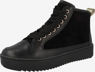 GERRY WEBER Sneakers hoog 'Emilia 07' in Zwart: voorkant