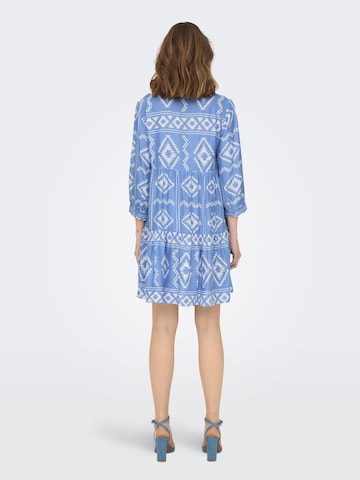 ONLY Shirt Dress 'Ally Athena' in Blue