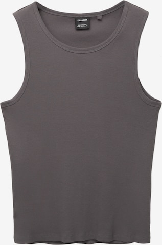 Pull&Bear Paita värissä harmaa: etupuoli