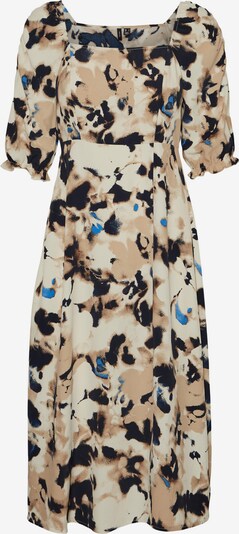 VERO MODA Robe 'CATCH' en beige / bleu / marron / noir, Vue avec produit