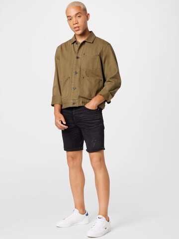 American Eagle Slimfit Τζιν σε μαύρο