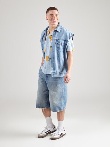 HOLLISTER Regular fit Πουκάμισο σε μπλε