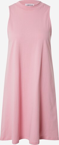 Robe 'Aleana' EDITED en rose : devant