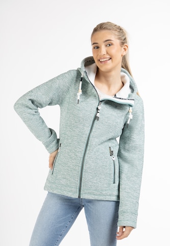 Schmuddelwedda Fleece jacket in Green: front