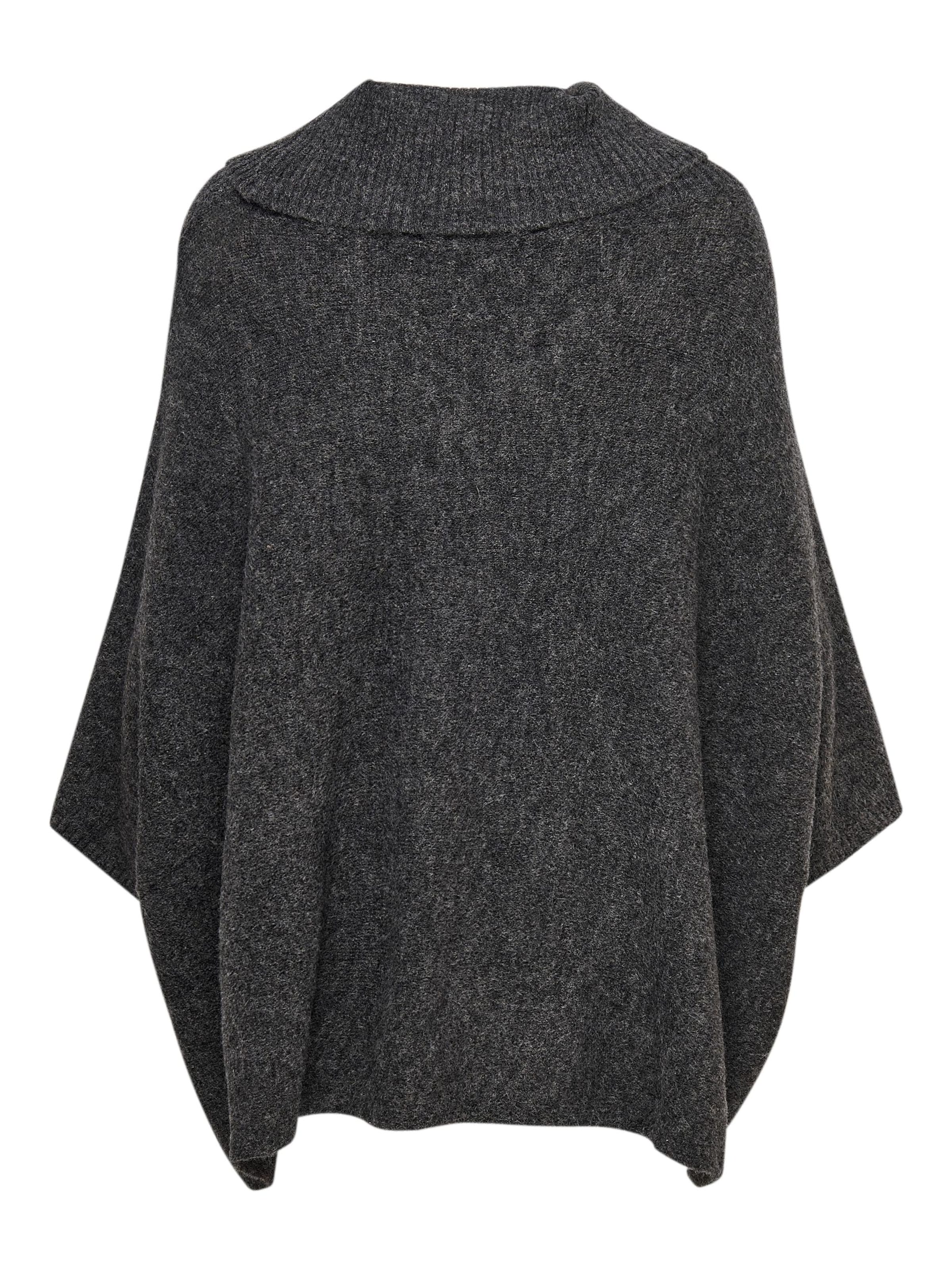 pelēks ONLY Pončo 'Stay'