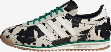 ADIDAS ORIGINALSNiske tenisice 'SL 72' - crna boja: prednji dio