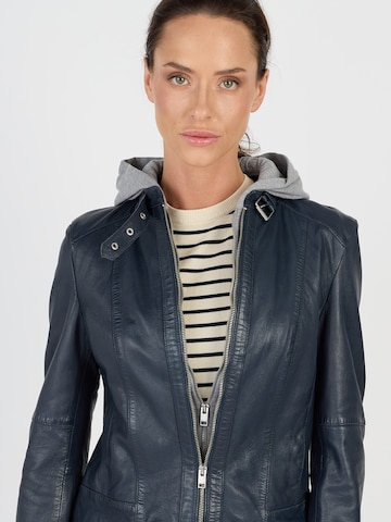 JCC Lederjacke in Blau