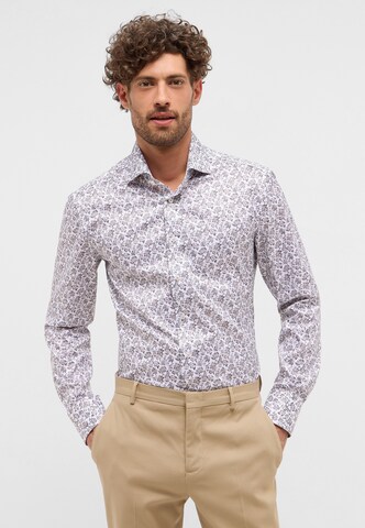 ETERNA Slim fit Zakelijk overhemd in Blauw: voorkant