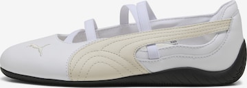 Ballerines 'Speedcat' PUMA en blanc : devant