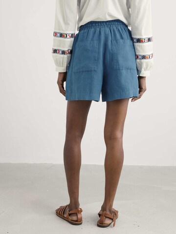 Seasalt Cornwall Regular Shorts 'Tide Flow' in Blau