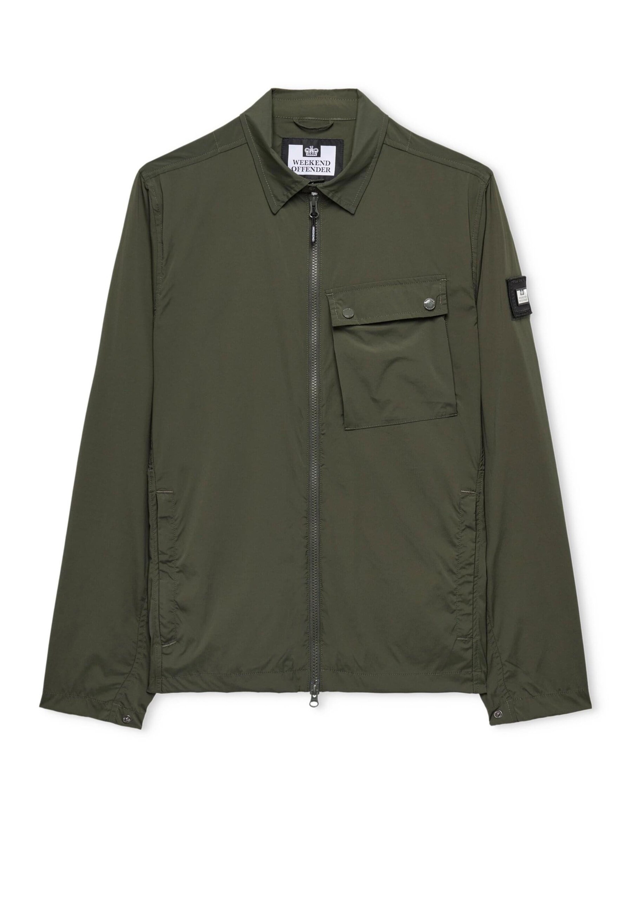 Weekend Offender Übergangsjacke 'Southbank' in Grün: Vorderseite