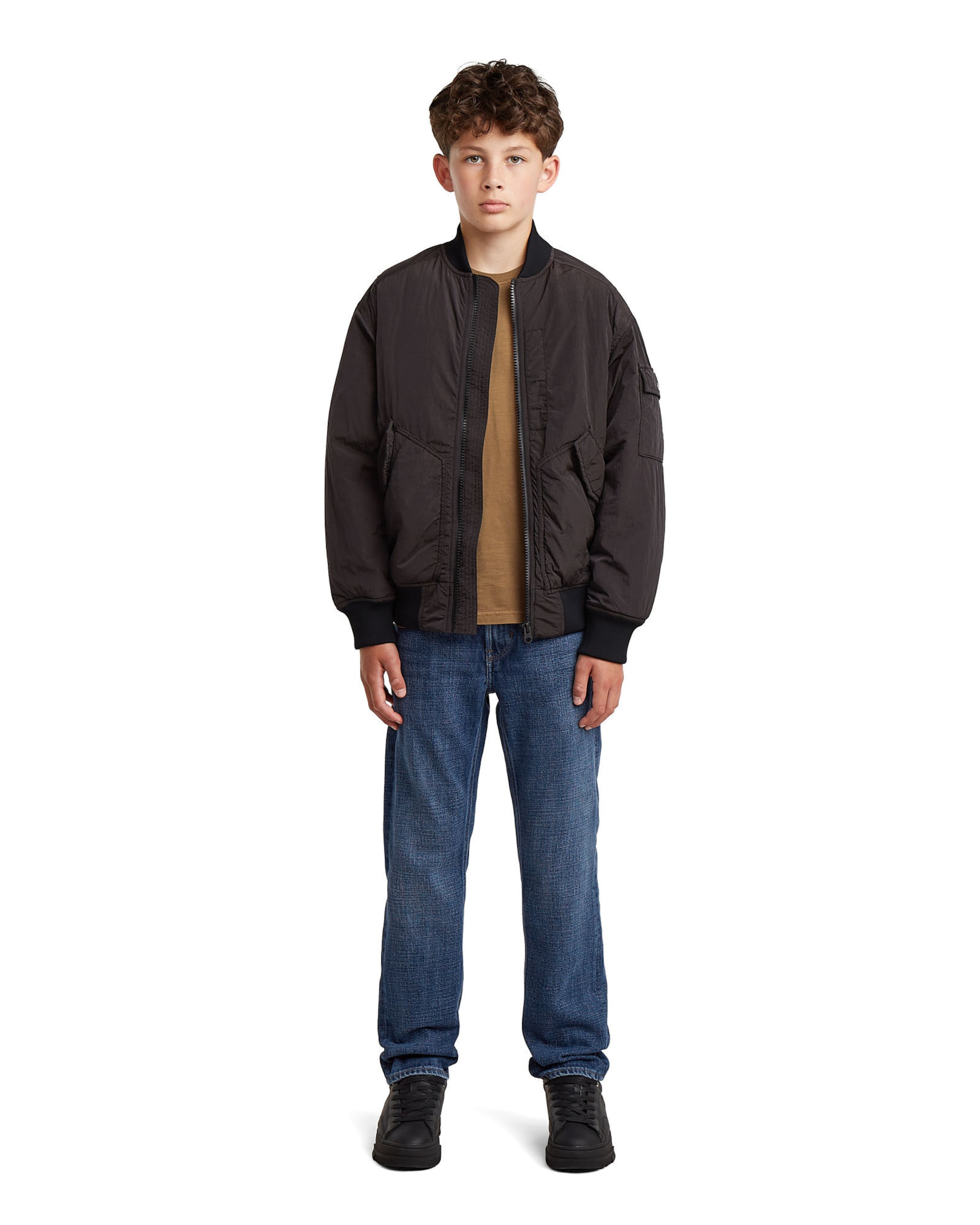 G-STAR Regular Jeans 'Boys Mosa Straight Jeans' in Blauw