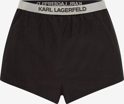 Karl Lagerfeld Swimming shorts in Anthracite / Light grey / Black, Item view