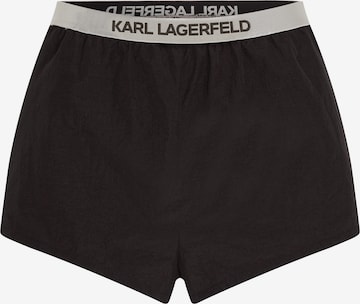 Karl Lagerfeld Swimming shorts in Black: front