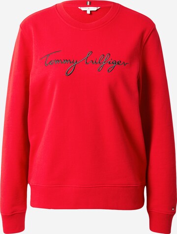 TOMMY HILFIGER Sweatshirt in Rot: predná strana