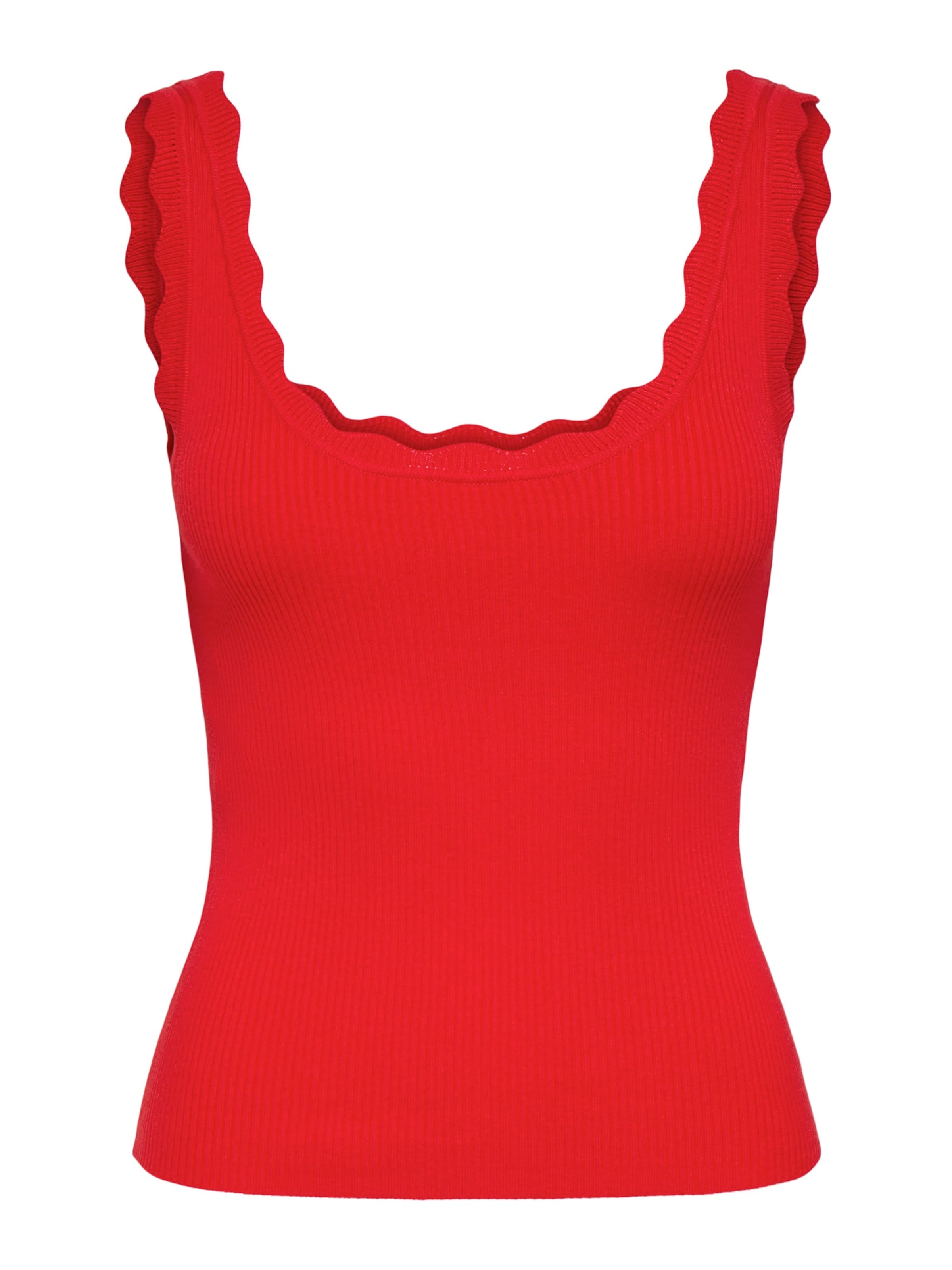 Tops en tricot 'JDYNANNA' JDY en rouge : devant