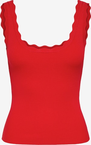 Tops en tricot 'JDYNANNA' JDY en rouge : devant