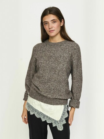 Soft Rebels - Jersey ' SRAllison ' en marrón: frente