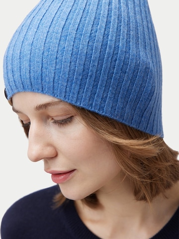 GOBI Cashmere Mössa 'Unisex Cashmere Rib Knit Hat' i blå