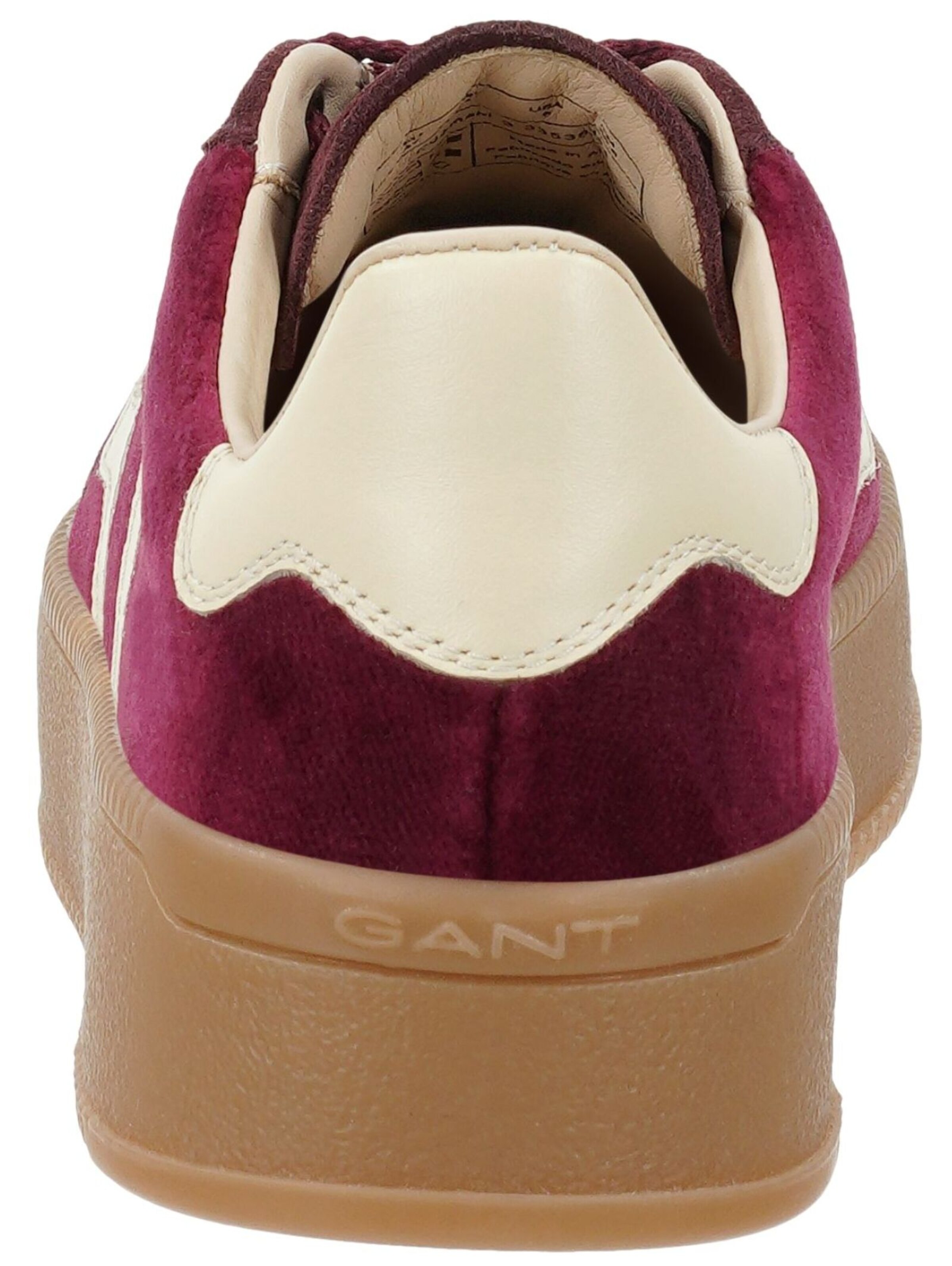Baskets basses GANT en rouge