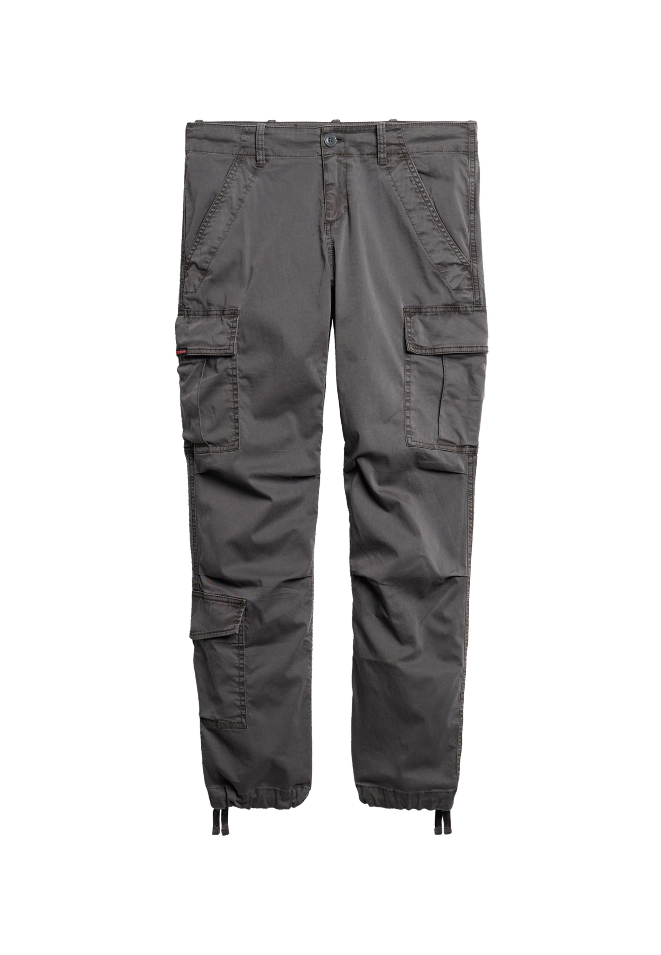 Superdry Cargobroek in Grijs: voorkant