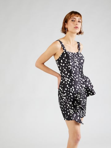 Robe de cocktail Nasty Gal en noir : devant