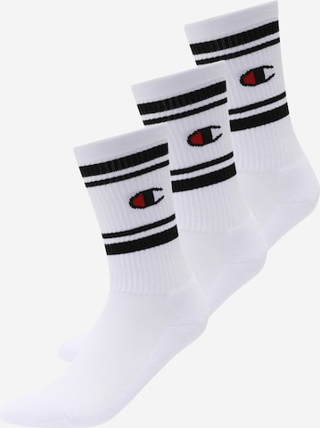 Champion Authentic Athletic Apparel Κάλτσες 'Seasonal' σε λευκό: μπροστά