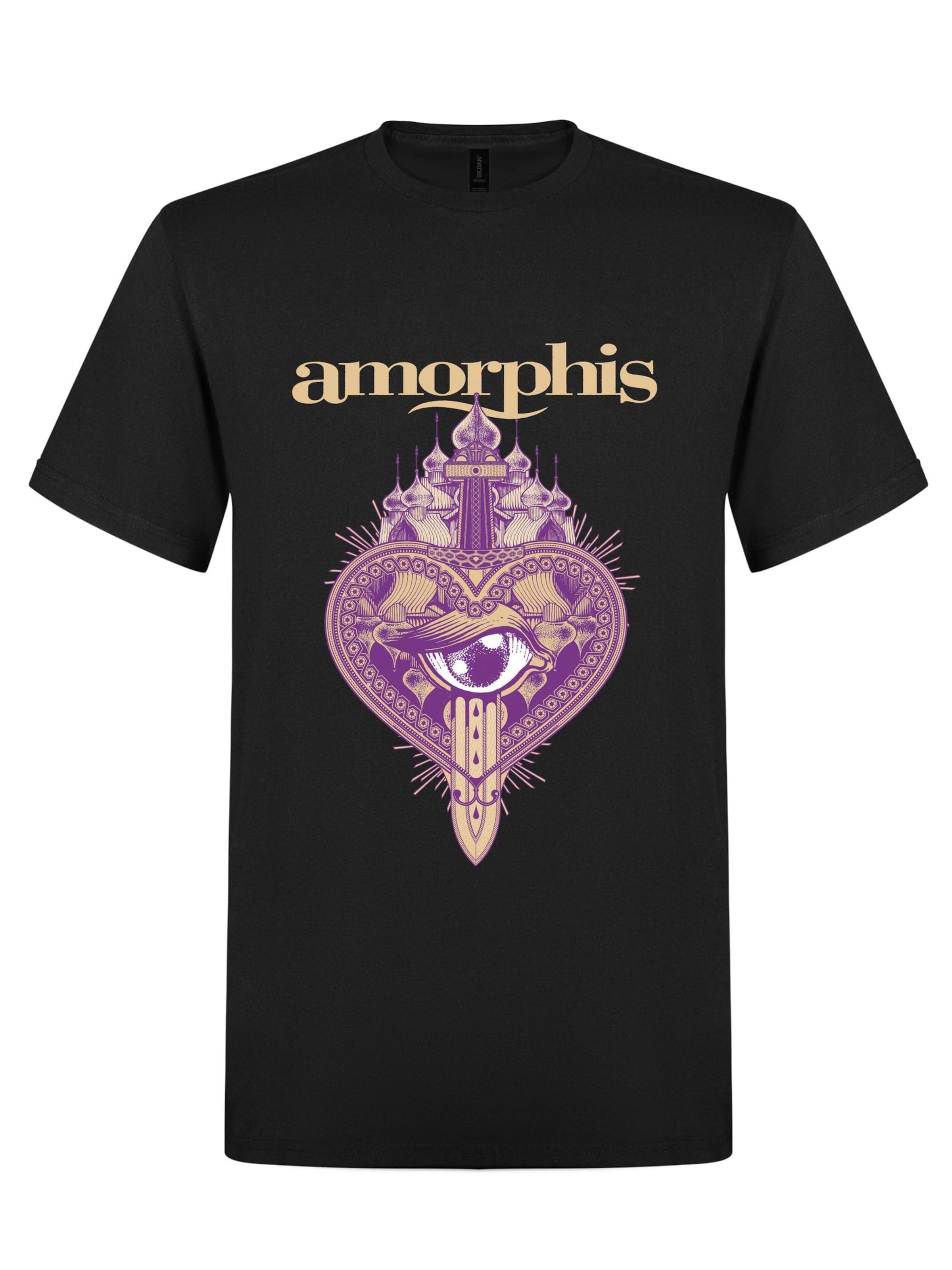 Amorphis Shirt 'Amorphis Queen of Time tour' in Black: front