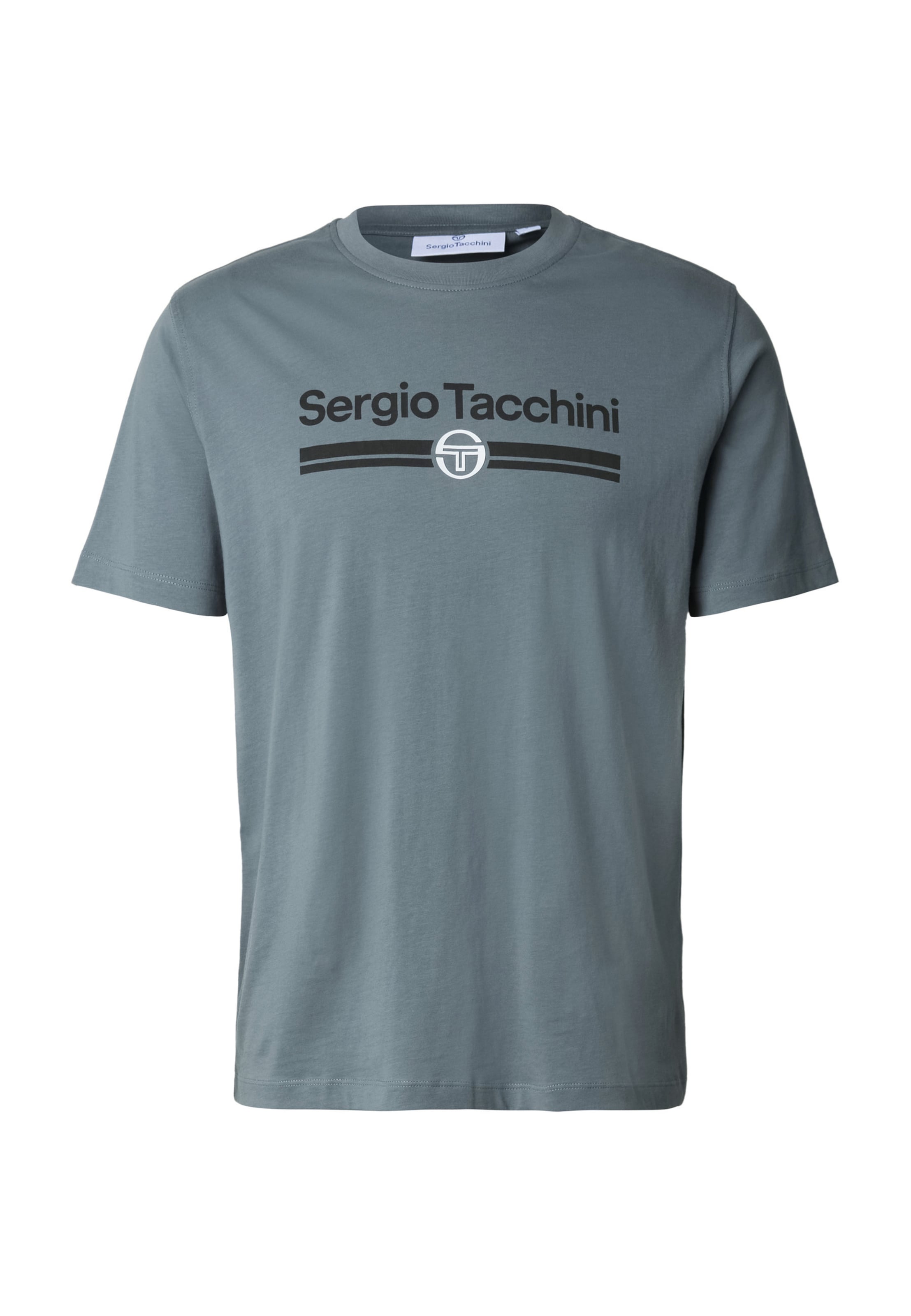 Sergio Tacchini Shirt 'Marchio' in Grey: front