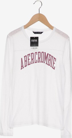 Abercrombie & Fitch Langarmshirt XS in Weiß: predná strana
