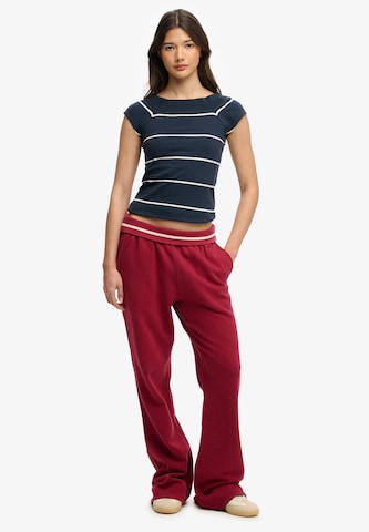 T-shirt Superdry & Co en rouge