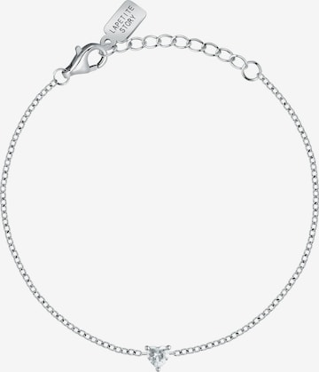 La Petite Story Armband in Silber: Vorderseite