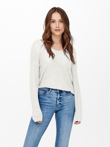 ONLY Sweater 'SUNNY' in White: front