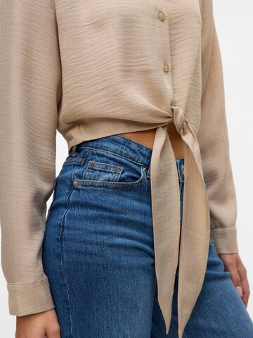 VERO MODA Bluse 'VMMELANEY' i beige