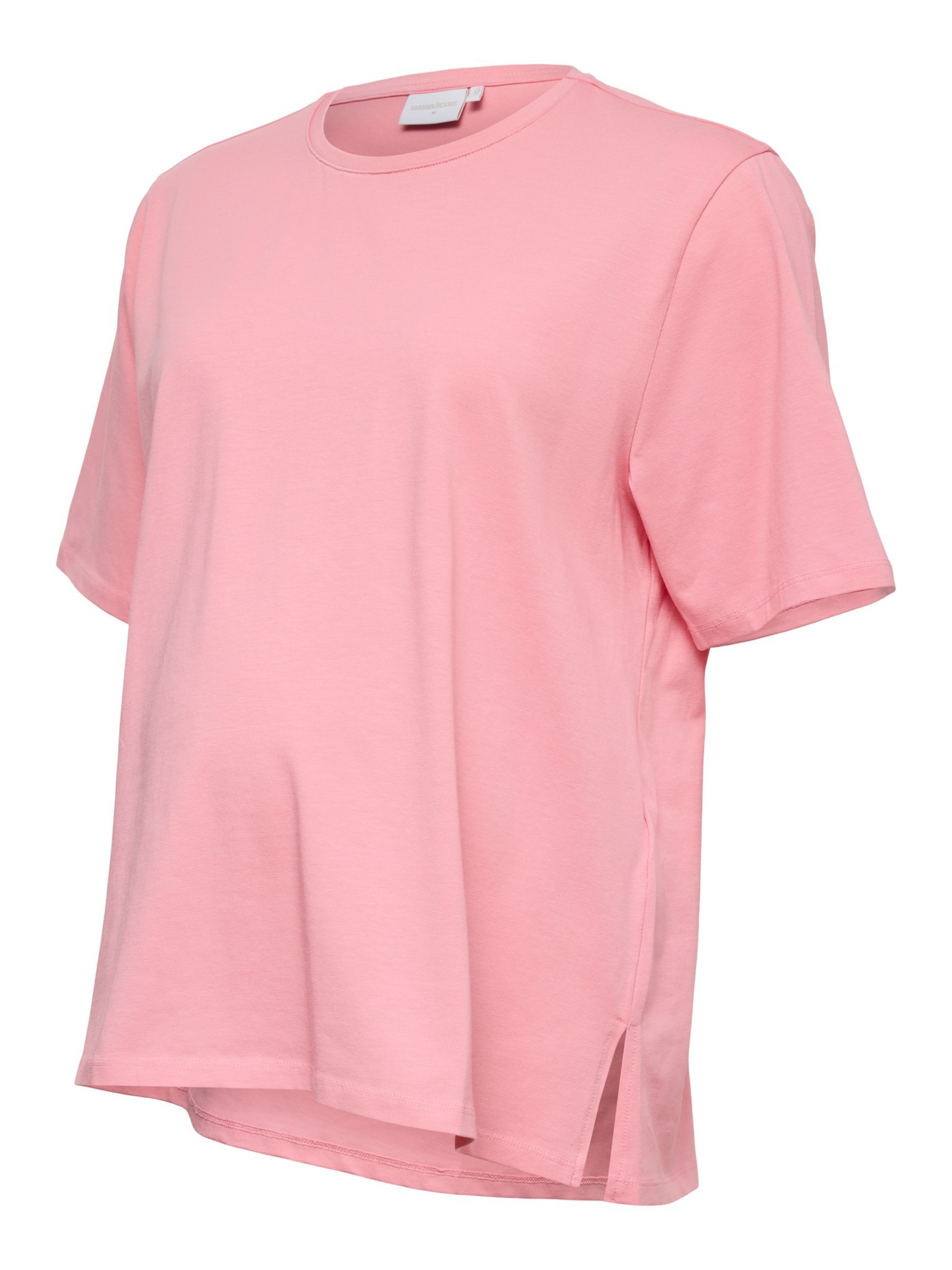 MAMALICIOUS Shirt in Roze: voorkant