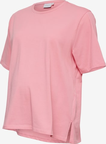 MAMALICIOUS Shirt in Roze: voorkant