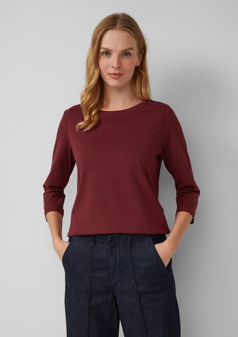 s.Oliver Shirt in Rood: voorkant