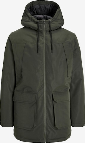 Parka d’hiver 'JWHGrand' JACK & JONES en vert : devant