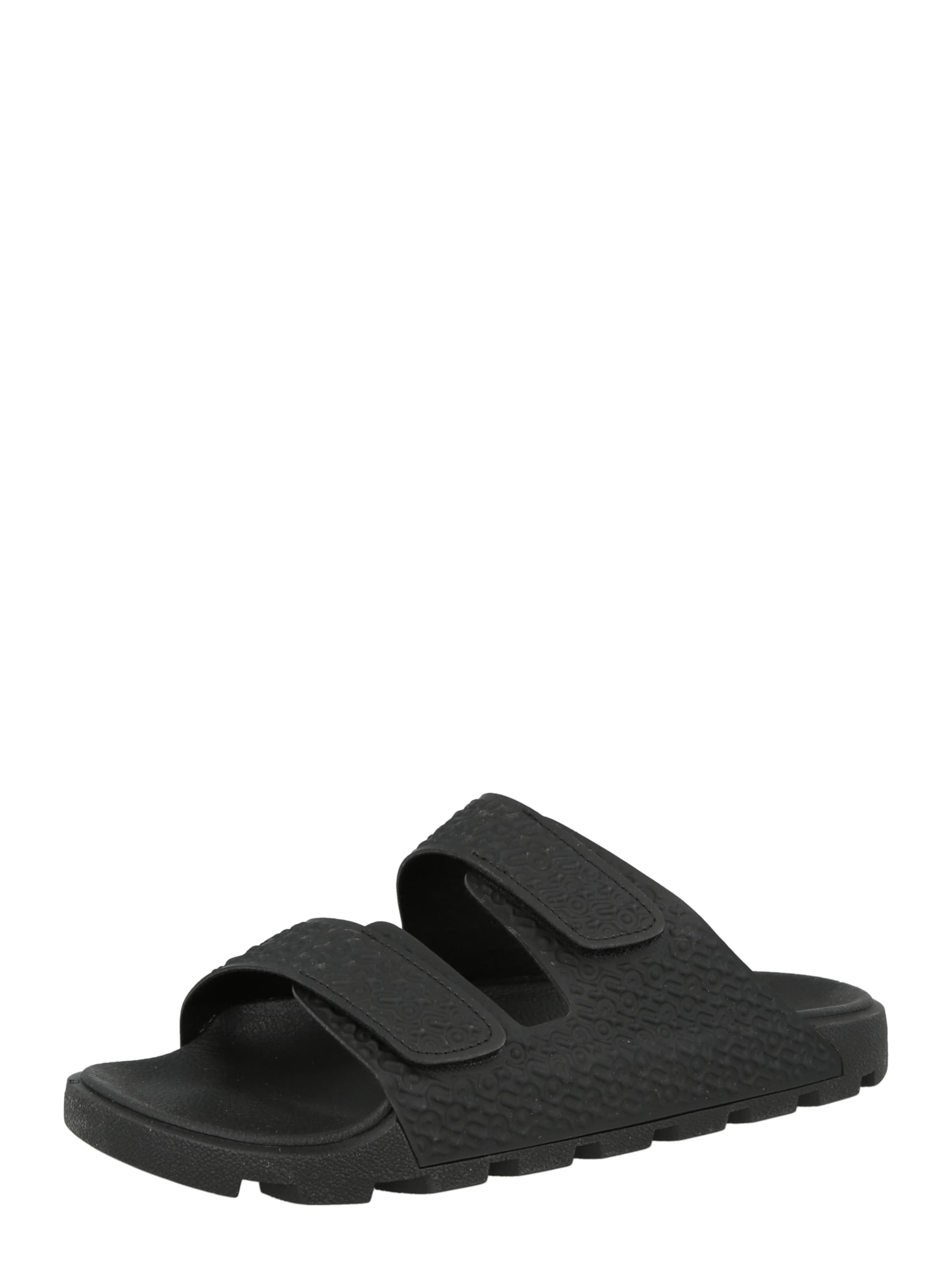 Zoccoletto 'Evander' di HUGO in nero: frontale