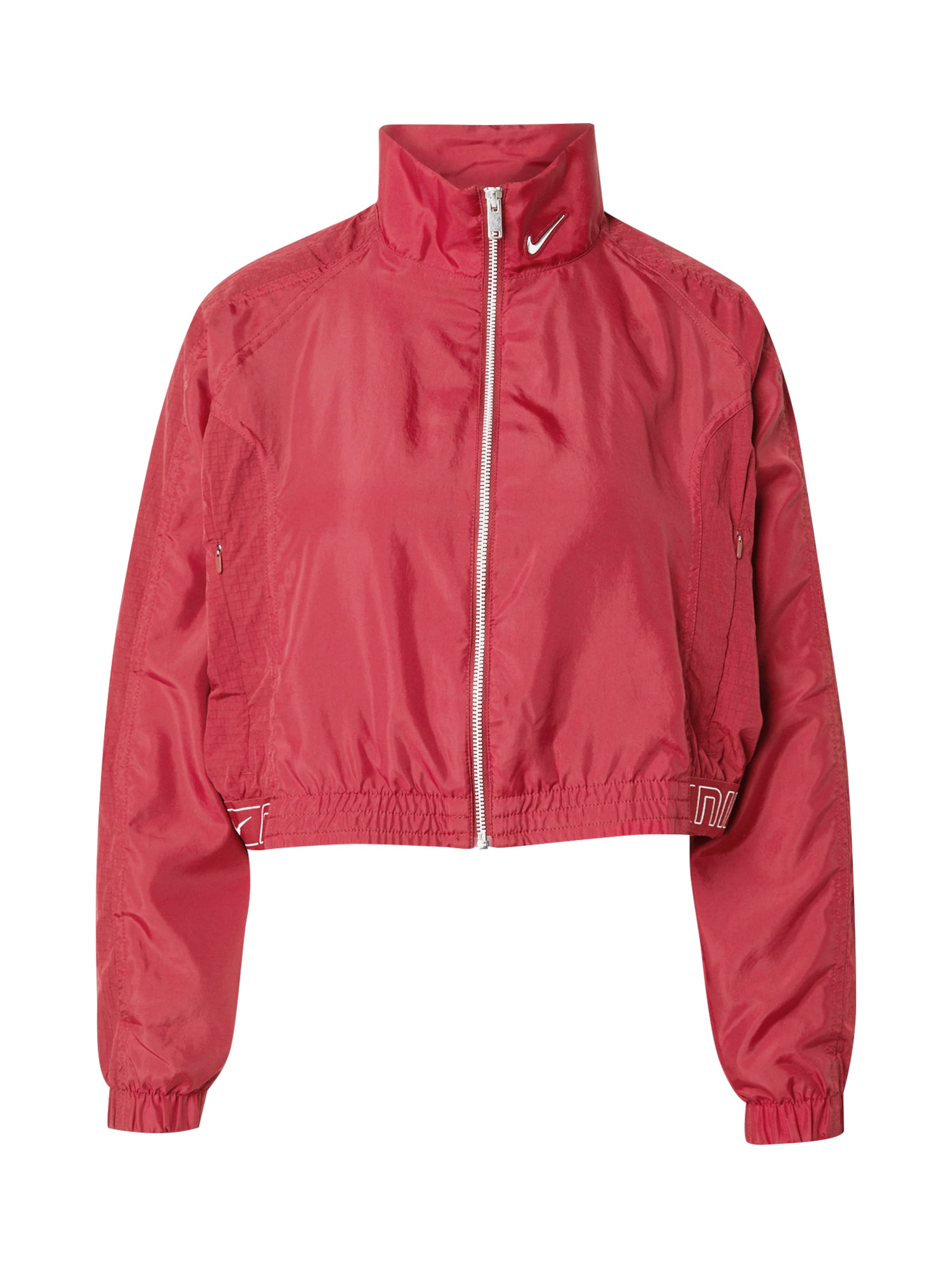 Nike SportswearPrijelazna jakna - crvena boja: prednji dio