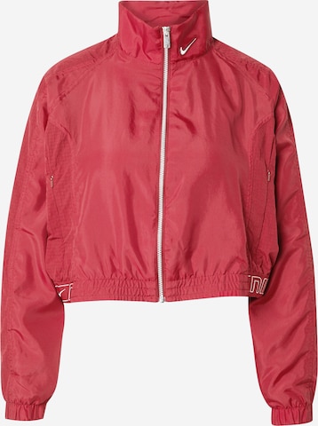 Veste mi-saison Nike Sportswear en rouge : devant