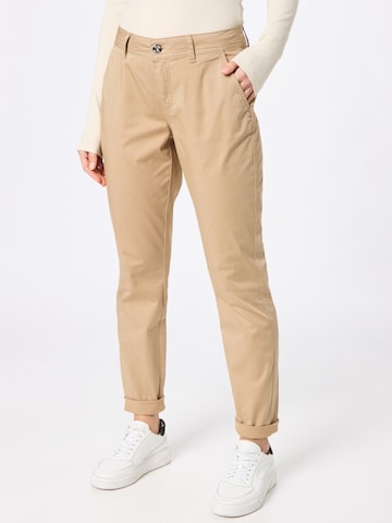 Regular Pantaloni eleganți de la TAIFUN pe bej: față