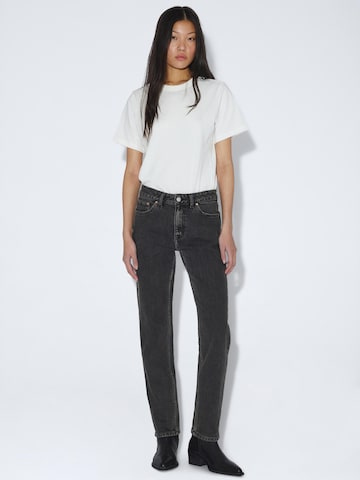 Dr. Denim Slimfit Jeans 'Straw Mid Slim' in Zwart