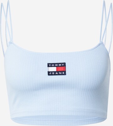 Top di Tommy Jeans in blu: frontale