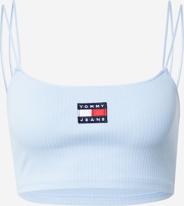 Tommy Jeans - Top en azul: frente