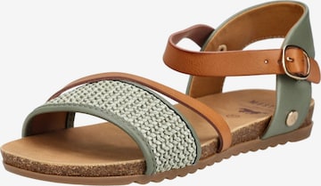 MUSTANG Sandal in Green: front