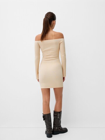 Bershka Dress in Beige