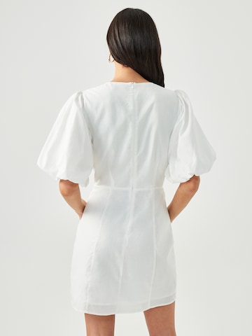 BWLDR Dress 'RONI' in White: back