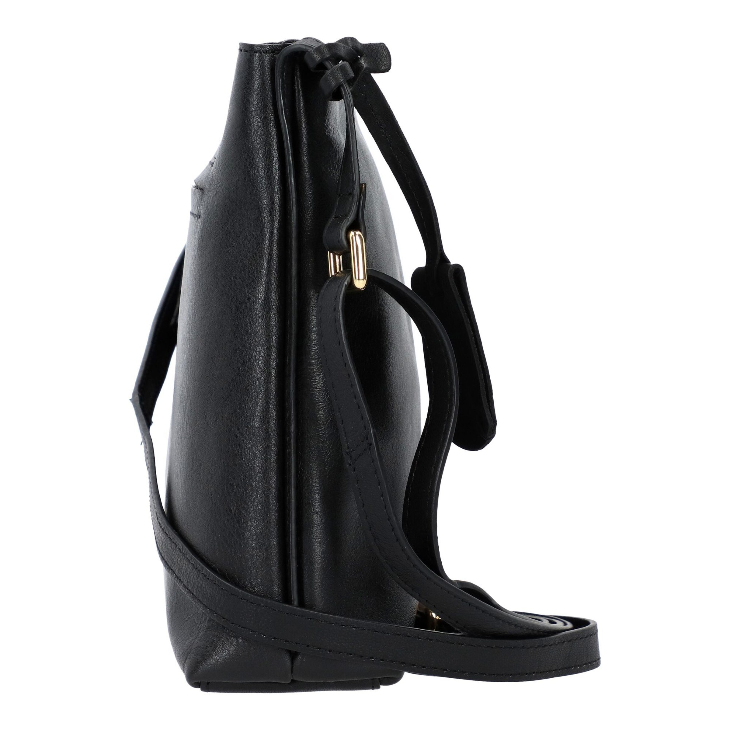 Burkely Schoudertas 'Fine Florence' in Zwart